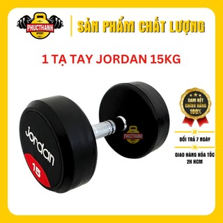 Tạ tay cao su Jordan 15kg cao cấp