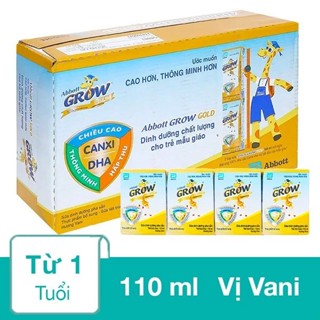 Thùng sữa bột pha sẵn Abbott Grow Advance 110ml (48 hộp)