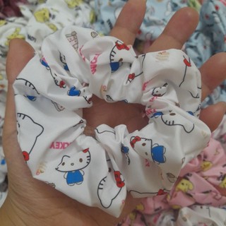 [Chọn mẫu] Cột tóc Scrunchie sanrio