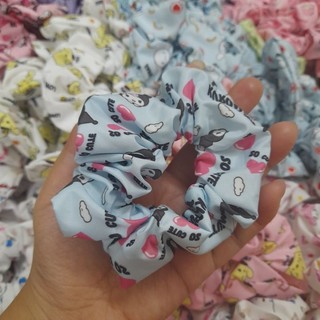 [Chọn mẫu] Cột tóc Scrunchie sanrio
