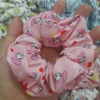 [Chọn mẫu] Cột tóc Scrunchie sanrio