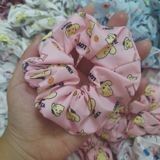 [Chọn mẫu] Cột tóc Scrunchie sanrio