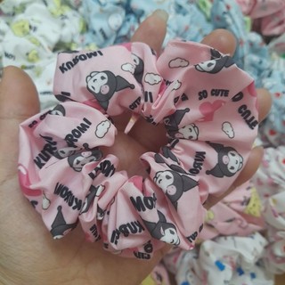 [Chọn mẫu] Cột tóc Scrunchie sanrio