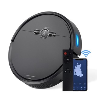 Robot hút bụi lau nhà - d2-001 - thông minh - tự lập trình - tự sạc pin - cảm biến chống rơi - app tiếng việt bh 2