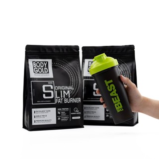 Combo 2 Túi Sữa Giảm Cân Đốt Mỡ Original Slim - Fat Burner Body Gold + Quà Tặng Kèm