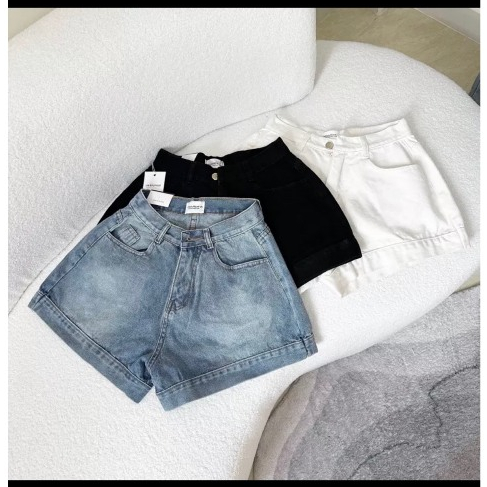 [SODM88]QUẦN SHORT JEAN ĐÙI NỮ LƯNG CAO LAI CUỐN TRƠN MÀU TRẮNG ĐEN XANH NHẠT CỰC MÁT MẺ SIÊU ĐỈNH PHÁ CÁCH | BigBuy360 - bigbuy360.vn