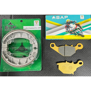 Bố thắng đĩa xe điện Vinfast Feliz /Ludo/Impes/Tempest /Feliz S/Evo200  - Má phanh, bố thắng đĩa SAP Thailand