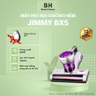 Máy hút bụi diệt khuẩn UV cầm tay JIMMY BX5 công suất 600W lực hút 15000Pa bảo hành chính hãng 1 năm
