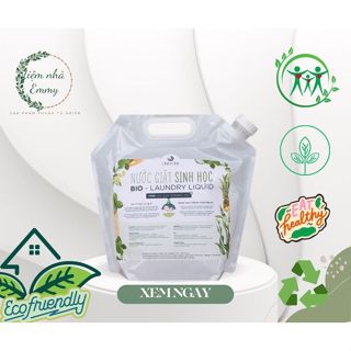 [túi 4,9 lít có hỏa tốc HCM] One4one nước giặt sinh học sản phẩm sinh thái eco friendly lên men từ rau củ quả