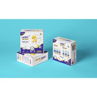 Hộp dùng thử tã dán/ Tã quần LXSoft Hàn Quốc - siêu thấm hút/ khử mùi
