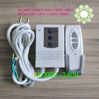 Bộ remote điều khiển màn chiếu điện các hãng apolo, datile- exzen- và các màn cửa, rèm cửa tự động