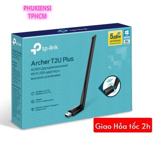 [CHÍNH HÃNG Hỏa Tốc]USB WiFi TP LINK 600Mbps tốc độ cao  Usb thu sóng WiFi 5Ghz Laptop PC máy bàn