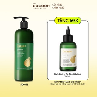 Bigsize - Dầu gội bưởi Cocoon giúp giảm gãy rụng và làm mềm tóc 500ml