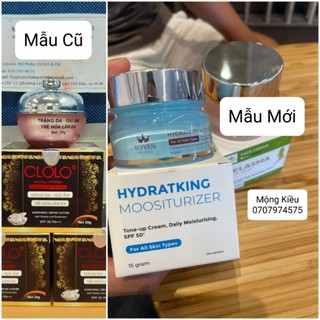 Kem dưỡng trắng giữ ẩm da clolo mẫu cao cấp