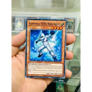Thẻ bài yugioh mã blc1-en138 - elemental hero neos alius - common - 1st edition