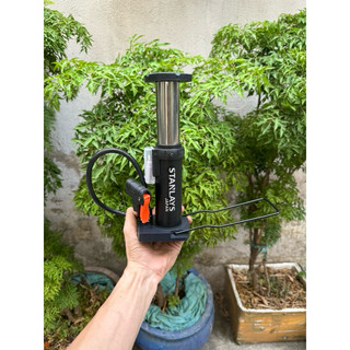 bơm đạp chân mini STANLEY JAPAN gấp gọn