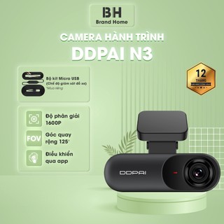 Phiên bản toàn cầu camera hành trình ô tô DDPAI Dash Cam mola N3