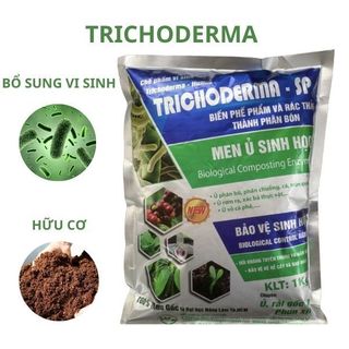 Men vi sinh ủ phân trichoderma túi 1kg