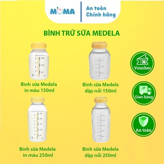 Bình trữ sữa Medela 150ml 250ml, chính hãng nhập tại Mỹ, an toàn không chứa BPA