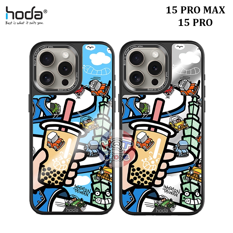 Ốp lưng Trà Sữa HODA Diverse Case MS IP 15 Pro Max / 15 Pro chính hãng