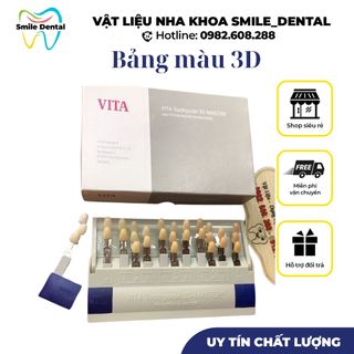 Bảng so màu răng - bảng màu vita 3d