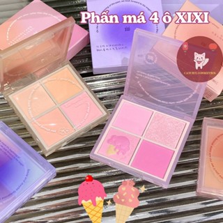 [XIXI] Phấn Má Hồng XIXI 4 Ô NGỌT NGÀO GO FOR THE SUNSET 4 COLOR BLUSH [D-511]