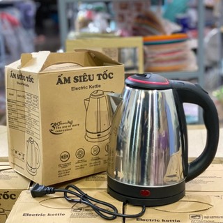 Ấm siêu tốc Ấm đun siêu tốc Electric Kettle 1L8 bằng inox 304 cao cấp bảo hành 1 đổi 1