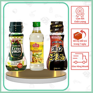 Combo dầu mè, olive, óc chó cho bé ăn dặm phù hợp cho giai đoạn ăn dặm