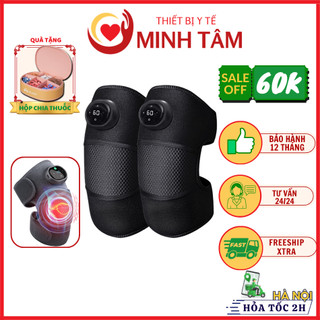 Máy massage đầu gối k-705, máy mát xa đầu gối, hỗ trợ giảm đau nhức khớp gối, rung tần số cao, nhiệt hồng ngoại