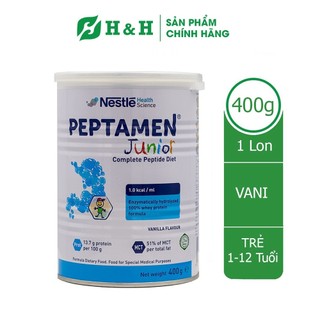 Sữa dành cho trẻ dị ứng đạm sữa bò, kém hấp thu peptamen junior