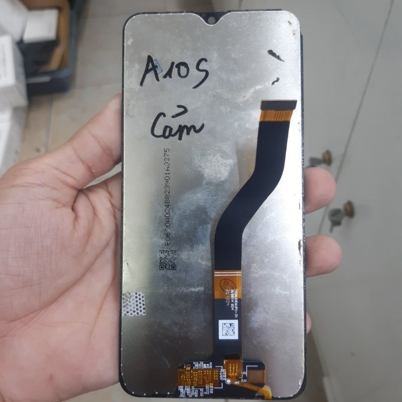 Màn hình sam sung A10s cũ vỡ kính liệt cảm ứng dùng test máy