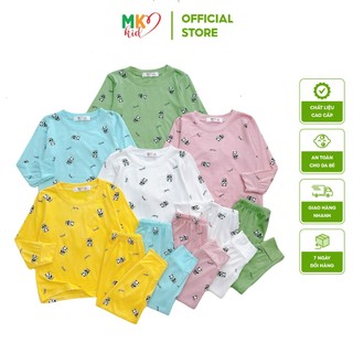 Đồ Bộ Mk Kid Cho Bé Trai Bé Gái 6-25kg, Chất Thun Lạnh Cao Cấp Với Họa Tiết Thỏ Dễ Thương cho bé