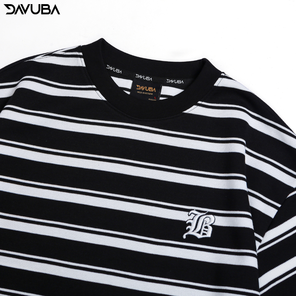 [Combo độc quyền DAVUBA] Áo thun trơn kẻ sọc Dream + quần short D CB27 | BigBuy360 - bigbuy360.vn