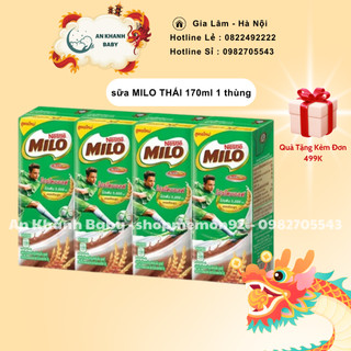 Thùng 48h*170ml sữa milo thái lan date 10/2024