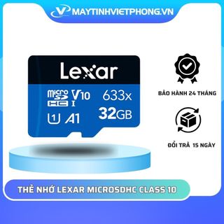 THẺ NHỚ LEXAR  MICROSDHC CLASS 10 32GB - 64GB