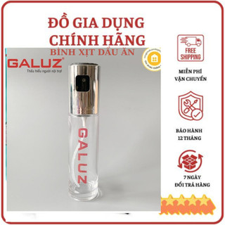Bình xịt dầu ăn thủy tinh Galuz 100ml