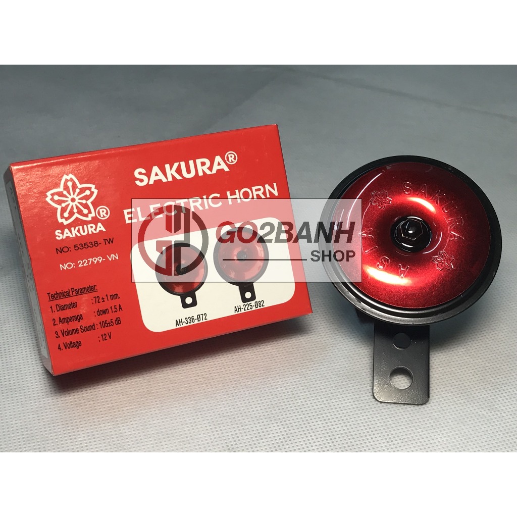 Kèn xe máy Sakura chất lượng cao