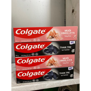 Kem đánh răng trắng răng colgate natural muối himalaya /than tre 18