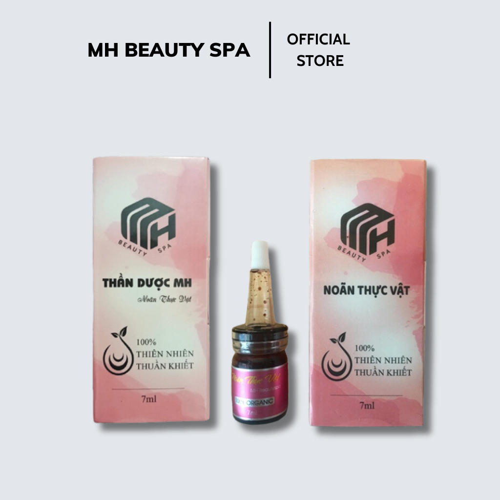 Noãn Thực Vật mh Thần Dược Mh beauty spa Sạch Mụn Mờ Thâm Hiệu Quả Sau 3 Ngày