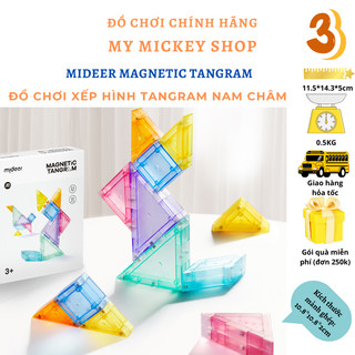 Bộ Xếp Hình Thông Minh Colorful Magnetic Tangram Mideer Giúp Bé Tập Trung Và Tư Duy