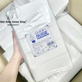 Bông ép y tế cắt sẵn 6x6cm (Bịch 500gr)