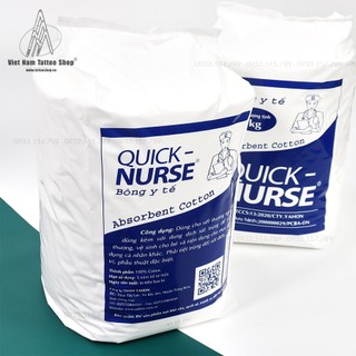 Bông Cuộn Y Tế Cao Cấp Quick Nurse 1kg
