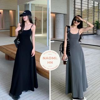 Váy 2 dây body dáng dài co giãn tốt chất thun tăm lạnh cực tôn dáng. Đầm dáng dài maxi dáng dài sexy nhiều màu HotHit