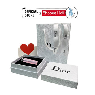 Túi hộp dior trắng kèm nơ và thiệp