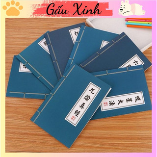 Vở A5 kẻ ngang phong cách cổ điển Trung Quốc