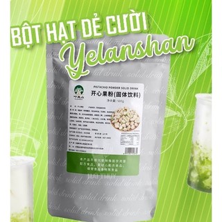 Bột pha trà sữa vị hạt dẻ cười ye lan shan làm trà sữa hạt dẻ cười hot gói 500gr
