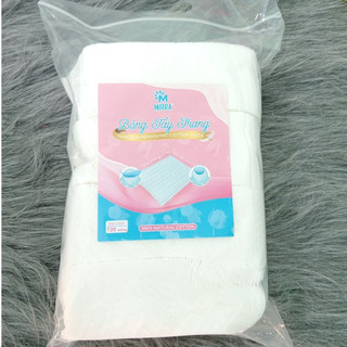 Bông tẩy trang MIRRA gói 720 miếng hạt chuỗi ngọc