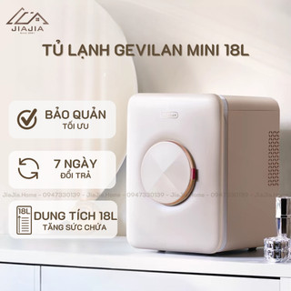 [GIAO NGAY] Tủ lạnh  GEVILAN 9L/18L Bảo quản mỹ phẩm, Skincare chuyên nghiệp - Bảo hành 03 tháng