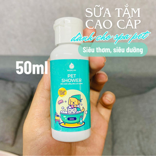 chai dùng thử 50ml sữa tắm spa thú cưng dòng siêu mượt lông siêu lưu hương