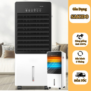 Quạt hơi nước điều hoà, Quạt điều hoà mini thông minh có chức năng điều khiển nóng lạnh KO073